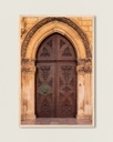 Porte médiévale – Dubrovnik, Croatie - Poster encadré