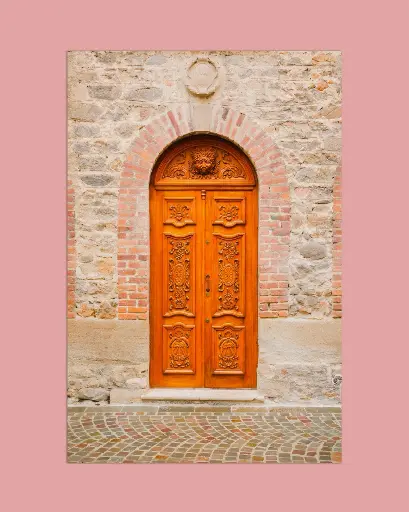 Porte ancienne Française - Tirage d'art