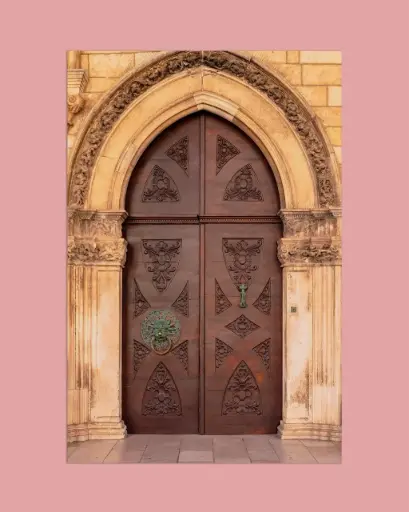 Porte médiévale – Dubrovnik, Croatie - Tirage d'art