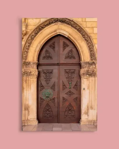 Porte médiévale – Dubrovnik, Croatie - Toile