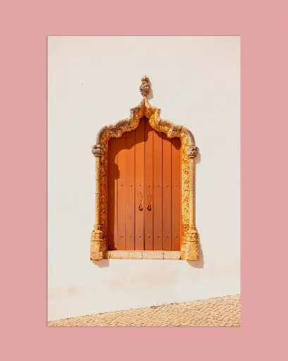 Petite porte du Portugal - Tirage d'art