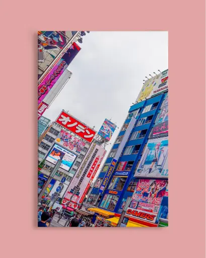 Tokyo Akihabara – Photo d’art Japon - Toile