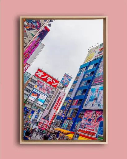Tokyo Akihabara – Photo d’art Japon - Toile encadrée