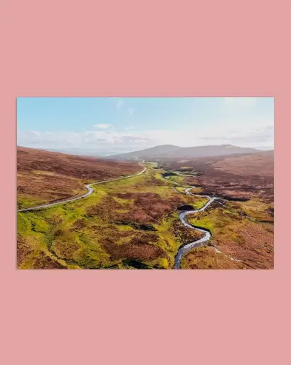 Vallée du Quiraing – Vue aérienne - Tirage d’art
