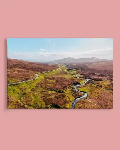 Vallée du Quiraing – Vue aérienne - Toile