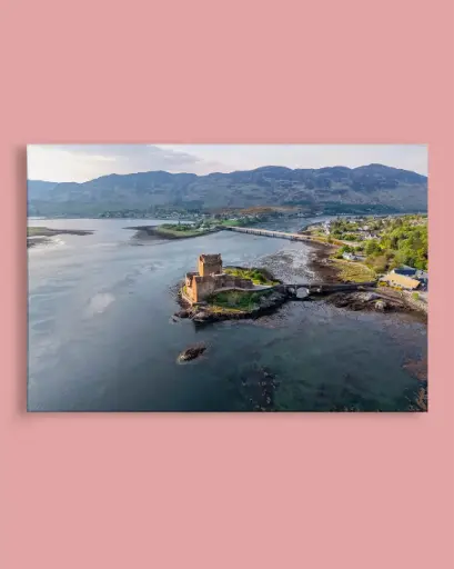 Château sur l’eau – Eilean Donan - Toile