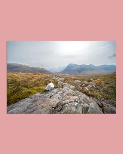 Vallée rocheuse – Glencoe - Aluminium