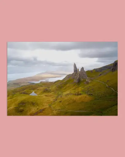 Old Man of Storr – Rochers mythiques - Tirage d’art