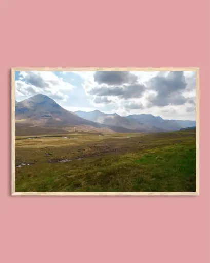 Vallée des Highlands – Glencoe - Poster encadré