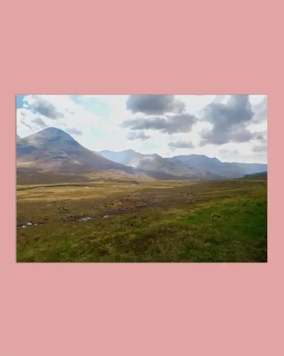 Vallée des Highlands – Glencoe - Tirage d’art