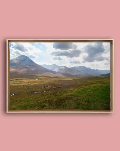 Vallée des Highlands – Glencoe - Toile encadrée